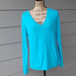 Blue long sleeve t shirt